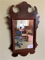 Chippendale Scroll Mirror 13"W x 21"H