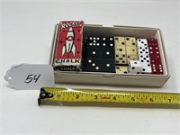 Domino's with some possibly Ivory, & Dice
