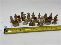 Approx. 21 Wade Figurines