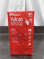 Medicom Vulcan Nitrile Gloves 2 Pairs M