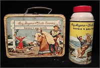 VINTAGE ROY ROGERS and DALE EVANS lunch box with t