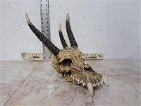 3 Horned Dragon Skull