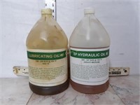 Jug of Lubricating Oil 46 & EP Hydraulic Oil 68