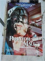 Vtg 1988 Phantom Of The Mall Movie Poster