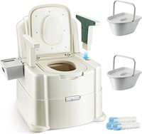 Hybodies Bedside Commode, Portable Toilet