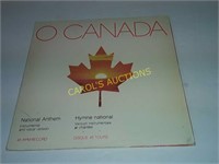 Oh Canada National Anthem 45 bilingual English