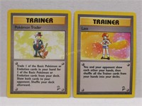 Qty (41) Assorted 90's Pokemon Trainer Cards