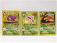Qty (14) Assorted 90's Grass Pokemon Cards