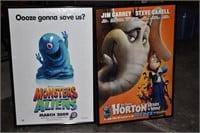 Monsters vs Aliens, Horton Hears Who Movie Posters