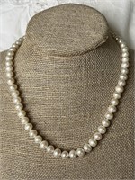 Sterling Silver & Hand Knotted Cultured Pearl