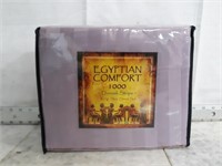Egyptian Comfort 1000 King Sheet Set, Liliac