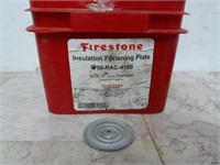 Lot of Firestone 3" Insulation Fastening Plates