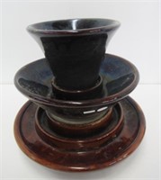 Vintage insulator. Measures 11 1/2" tall. Note: