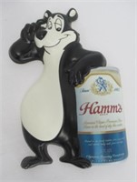 Awesome NOS Hamm's Beer Vacuform Bear Advertising