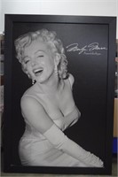 Large Marilyn Monroe Framed Wall Art 40"x27"