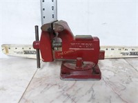 Wilton 3" Rotating Bench Vise, Red