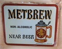 Unbelievable Condition NOS MetBrew Near Beer