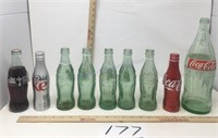 Vintage Coca Cola Coke bottles