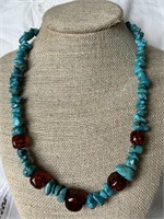 Jay King Sterling Silver, Turquoise & Amber
