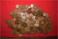 2.9 Pounds of Wheat Pennies - Various Dates