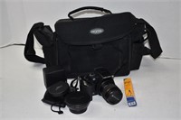 Minolta DiMage A200 Camera, Lenses with Bag