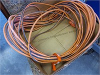 Box lot of extension cords