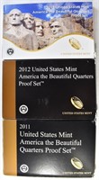 2011-13 US MINT QUARTER SETS