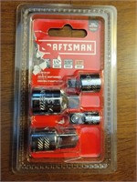New 4pc craftsman adapter set