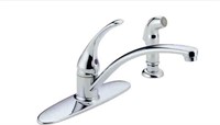 Delta Foundations 1-Handle Kitchen Faucet-Chrome