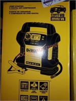 Dewalt jump starter air compressor