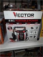 Vector 4in1 portable power jump starter air