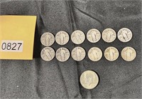 Kennedy & Standing Liberty Quarters