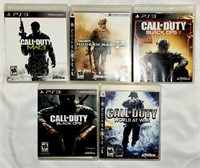 Nice Lot Of 5 PS3 Call Of Duty Games