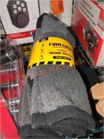 Firm grip socks, hat and gloves