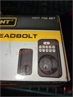 Defiant electronic deadbolt