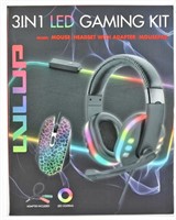 New LVLUP 3pc Light Up Pro Gaming Kit