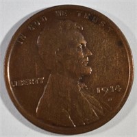 1914-D LINCOLN CENT VF