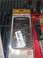 Construction master calculator and 3 defiant m