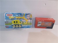 2 NEW METAL TOYS: CRANE+ DELIVERY TRUCK