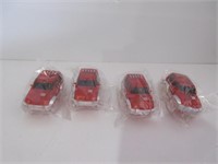 4x NEW BATTERY OPERATED PLASTIC CARS