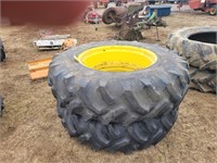John Deere 18.4x34 Tires and Rims