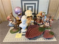 Vintage Ceramic Decor Lot