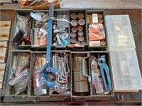 LARGE GROUP OF PLASTIC & METAL CONTAINERS