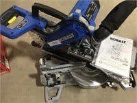Kobalt 10- in compact sliding dual bevel miter saw