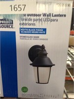 Project source outdoor wall lantern