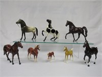 (8) HARTLAND PLASTIC HORSES: