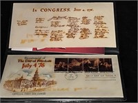 Cased USPS First Day of Issue Bicentennial