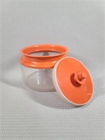 Vintage Tupperware Acrylic Canister