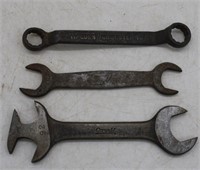 (3) WRENCHES: FORD, WALDEN WORCHESTER, OXWELD