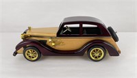 Wood 1930s Style Toy Car